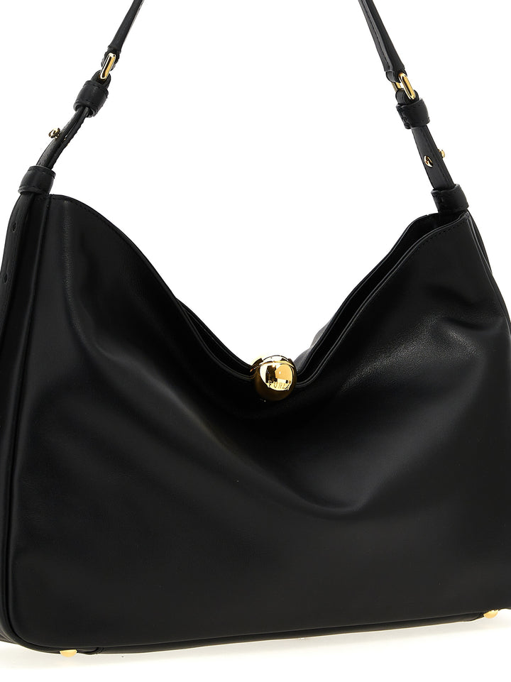 Furla Furla Sfera Soft L Borse a Spalla e Tracolla - Nero | ba0026e0b90331b8c59886dc55ba46d4462414ca