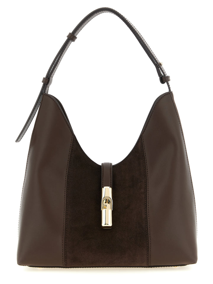 Furla Furla Goccia M Borse a Spalla e Tracolla - Marrone | 3f22e563afc3d0050c57c6289323b815354e7467