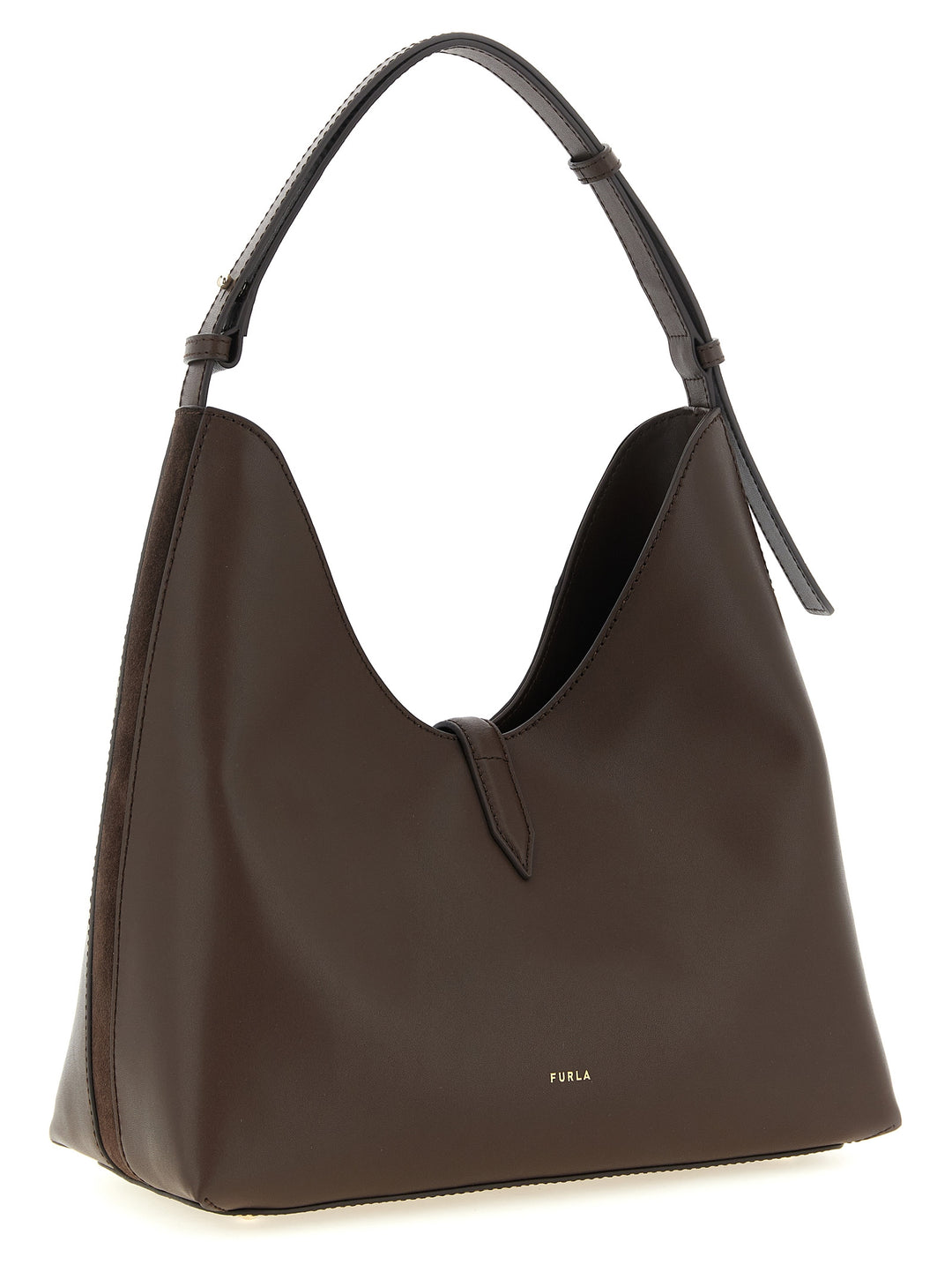 Furla Furla Goccia M Borse a Spalla e Tracolla - Marrone | ccb6b39ffd1df3f9d82acf8d52479917481023d1
