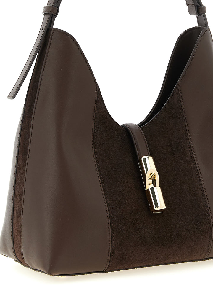 Furla Furla Goccia M Borse a Spalla e Tracolla - Marrone | ebc23a5aeef0c83d586fa18427856c746f95eb16