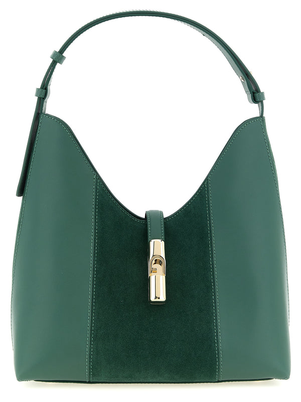 Furla Goccia M Shoulder and Crossbody Bags Green