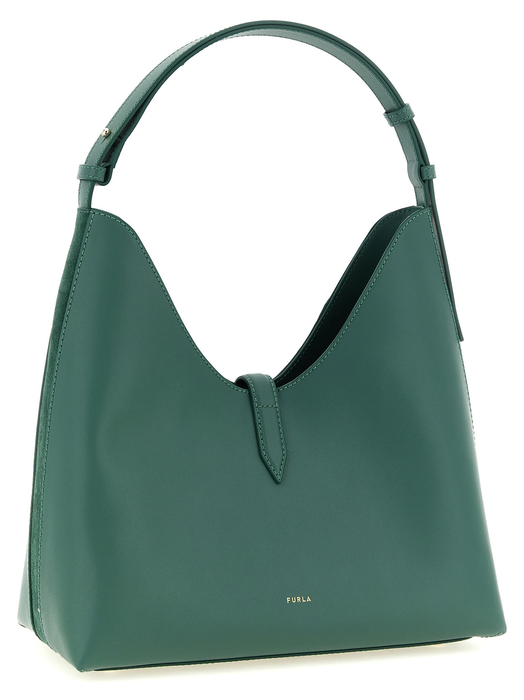Furla Furla Goccia M Borse a Spalla e Tracolla - Verde | 357e9023f61c2a5e9371e8b3edc3c5b29e4f8cfb