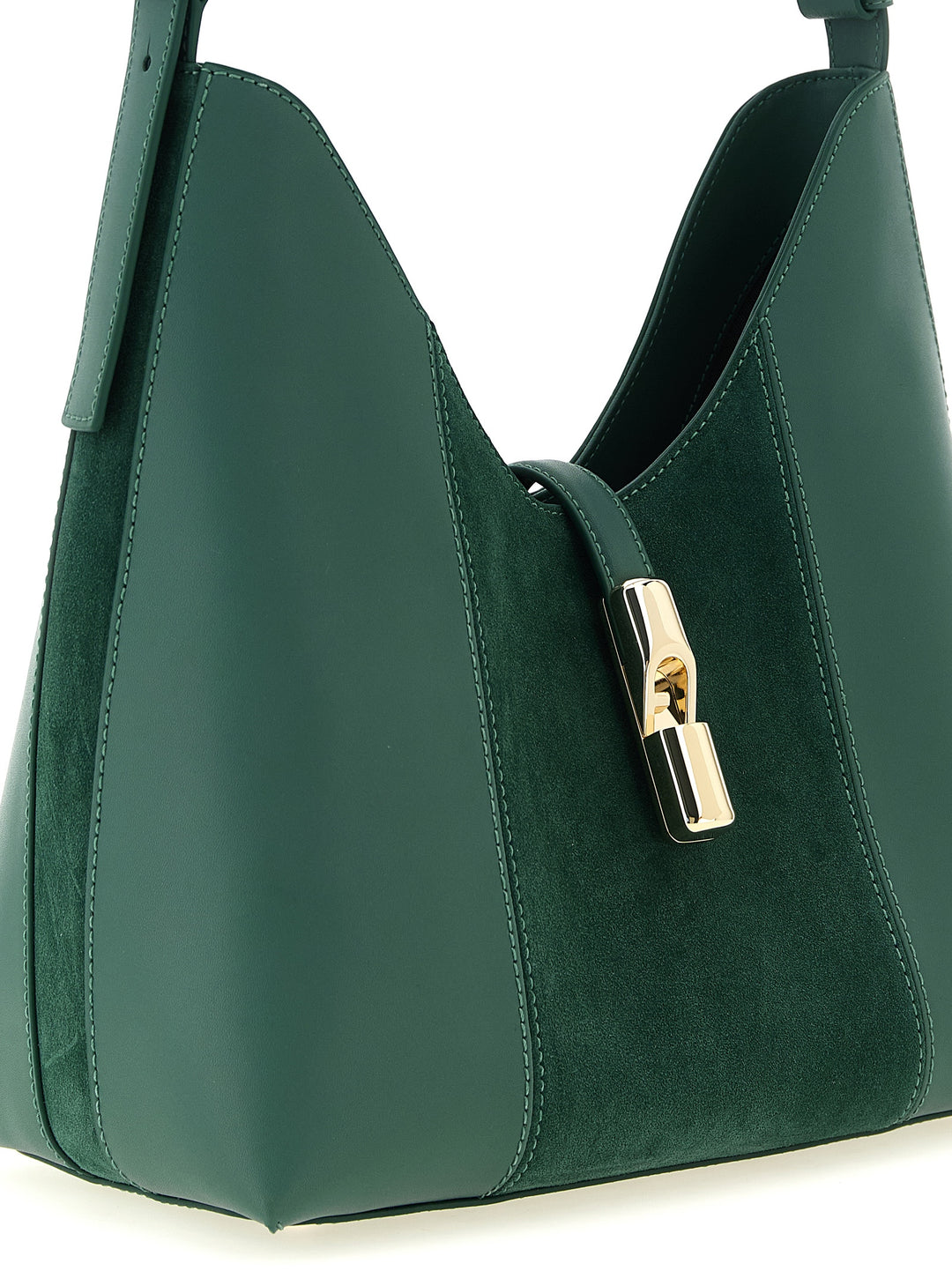 Furla Furla Goccia M Borse a Spalla e Tracolla - Verde | 277c1bcb3fef4c66f0841409d3a5d9e998e84947