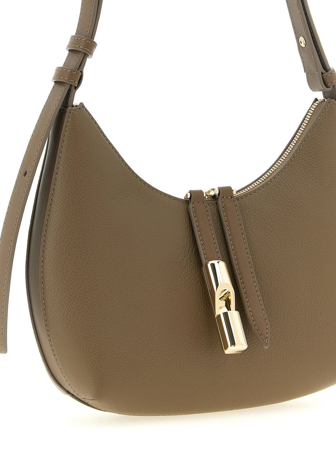 Furla Furla Goccia S Borse a Spalla e Tracolla - Beige | d3f9b26bdacc27db1156b14c31c625523e960992