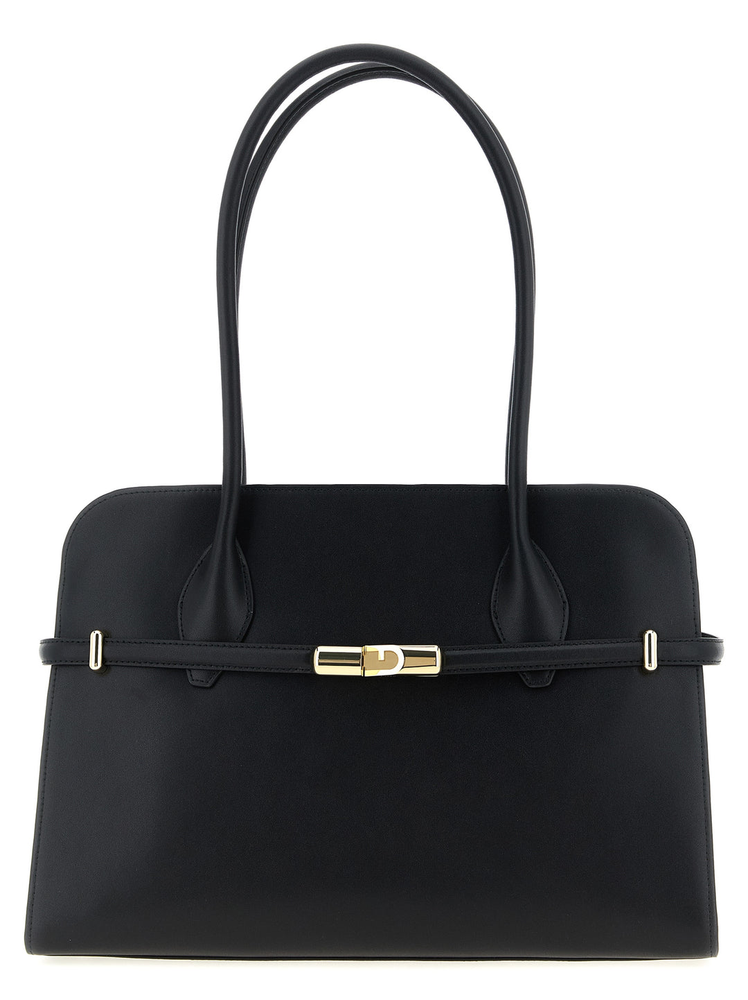 Furla Furla Goccia Dome L Borse a Spalla e Tracolla - Nero | ecc9403af266eb1b3cf143df216ace345d8cc133