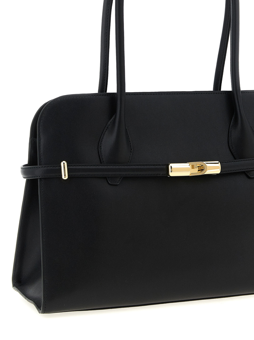 Furla Furla Goccia Dome L Borse a Spalla e Tracolla - Nero | a16ffdaef02c811a35c969a6063e3b53338c3a2e