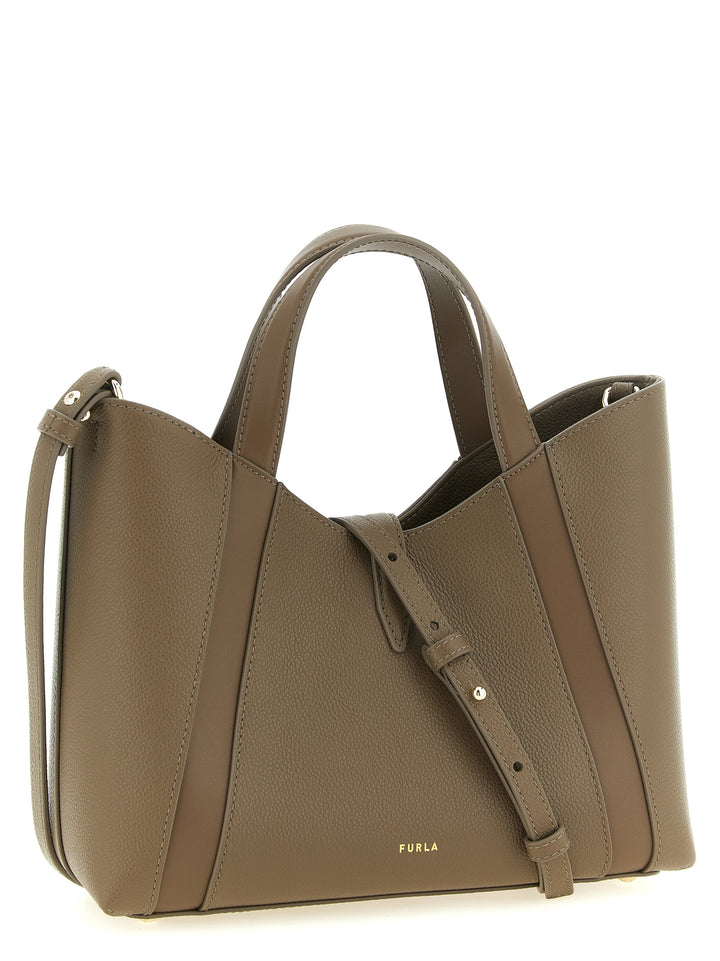 Furla Furla Goccia S Tote - Grigio | b416872ba827c9cfa54651babd6d3ad10324f85e