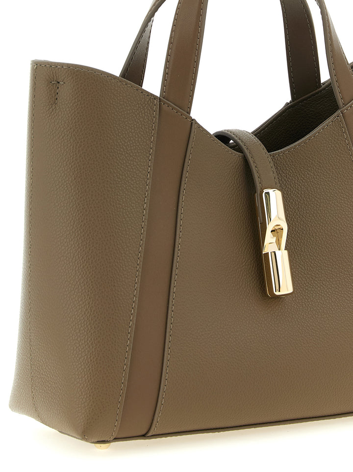 Furla Furla Goccia S Tote - Grigio | 03e343edea77cef24622eda52c3756123ea97378