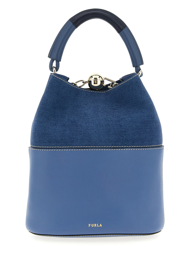 Furla Furla Sfera S Borse a Mano - Celeste | cb55d3e0a8fb7cdb4e9c8cce0813d4ae881f6e04