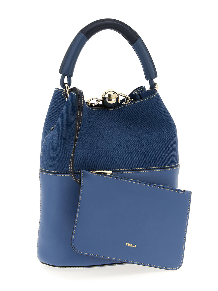 Furla Furla Sfera S Borse a Mano - Celeste | ee56cde8c60fffc6ac7cacd4080ff8a060d8f2ae