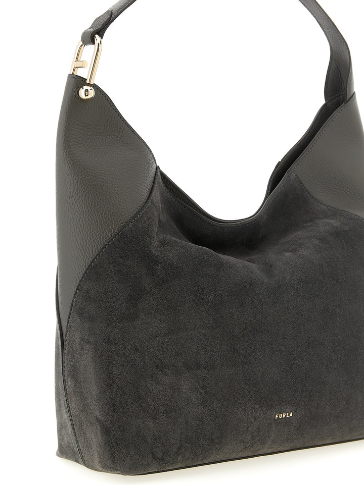 Furla Furla Lara Borse a Spalla e Tracolla - Grigio | e59cb586c185dbe111af7948579e7ec6ad677043