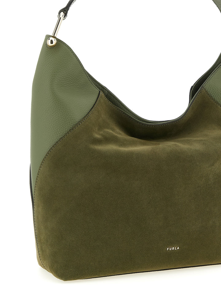 Furla Furla Lara Borse a Spalla e Tracolla - Verde | a4ff4445f965591f8c2abd043a3b266f7f9e8ded