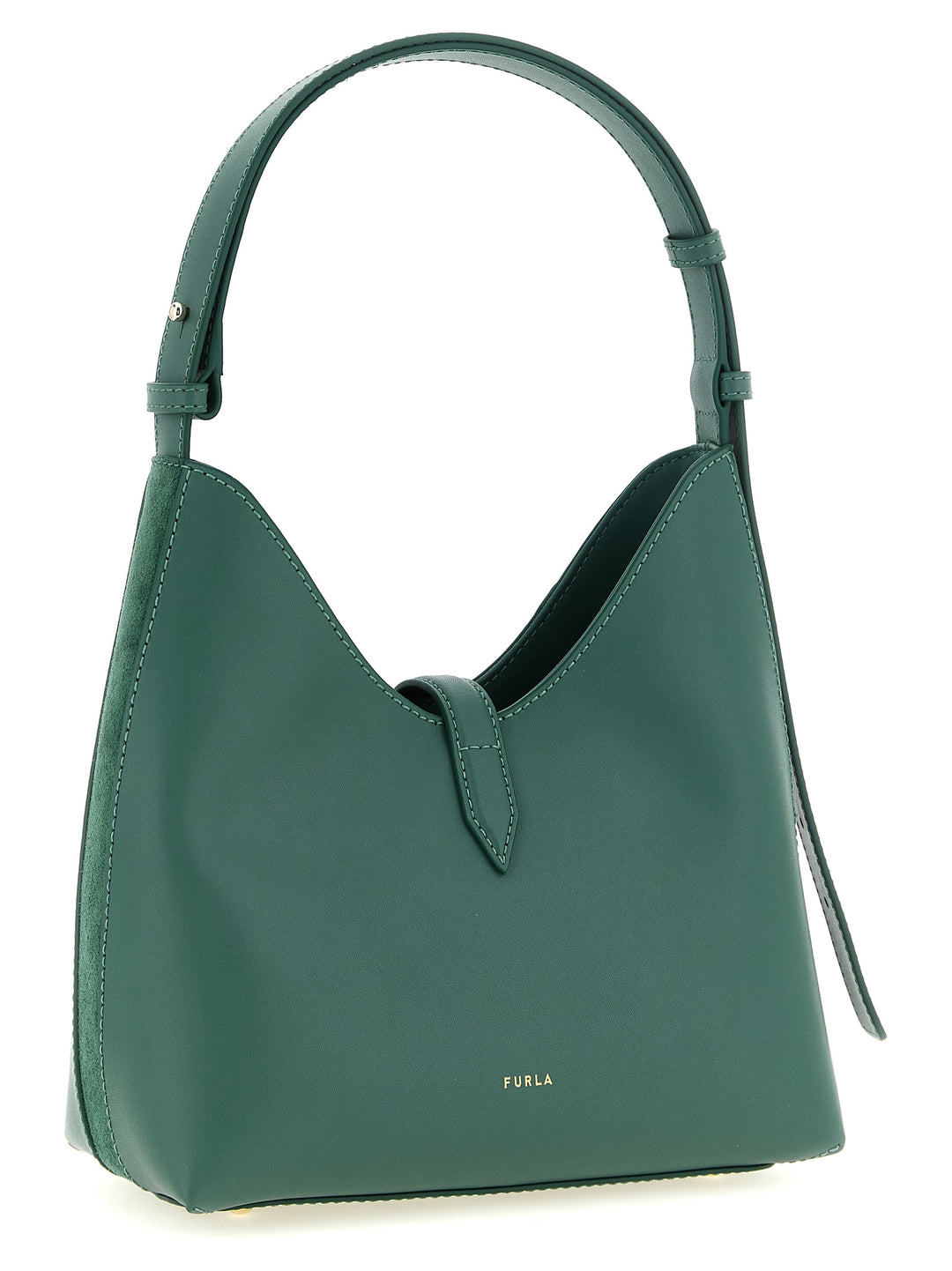 Furla Furla Goccia S Borse a Spalla e Tracolla - Verde | 8eb371bd3ed9796c079df4f5ba1314cab17894f6