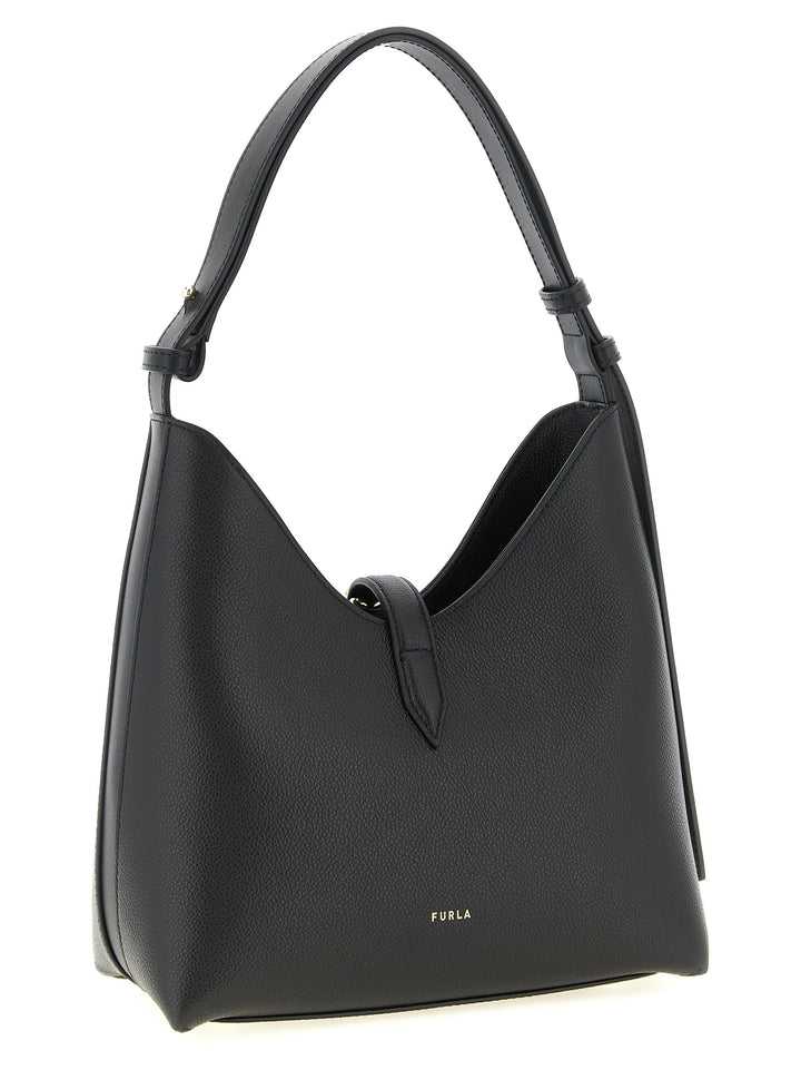 Furla Furla Goccia Borse a Spalla e Tracolla - Nero | 12a63eb1e857df95abfe6dbb5f59fda77c42755f