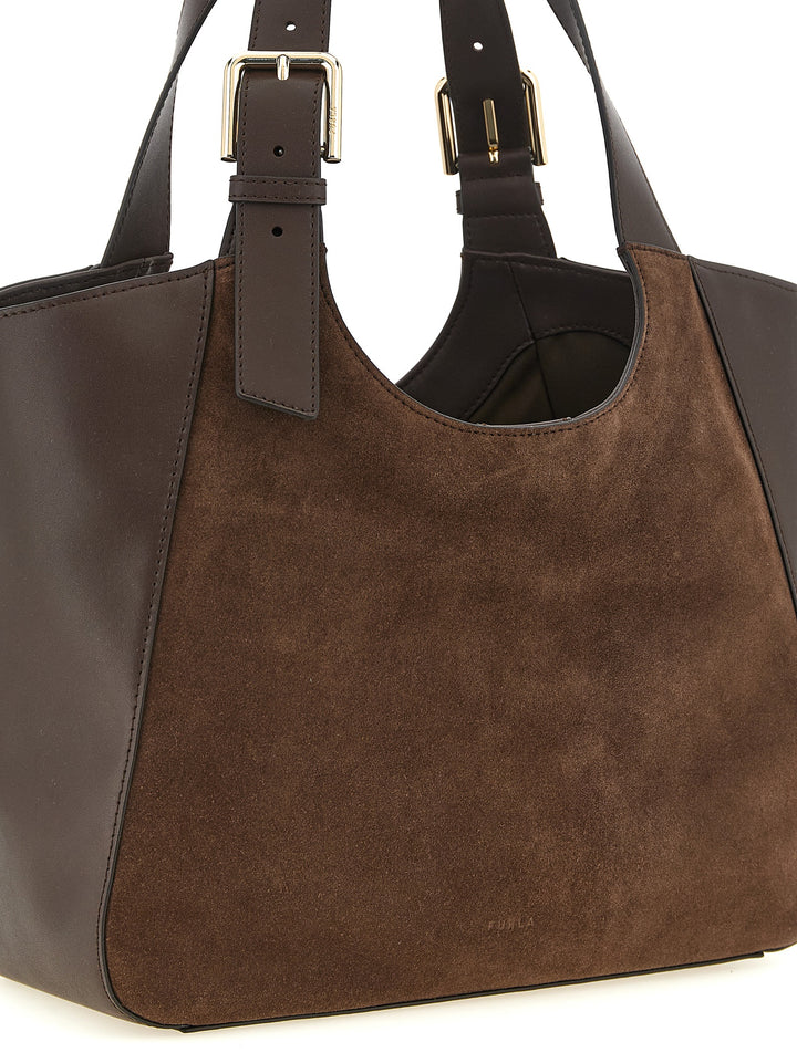 Furla Furla Dora M Tote - Marrone | 8c6e95496ee5344dd0e8db5aabf410d56f09d02e