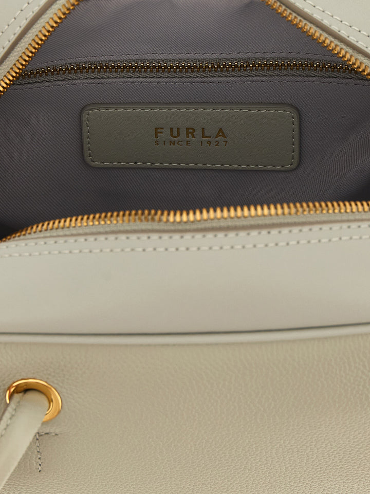 Furla Furla Poppy M Borse a Mano - Grigio | c00e3e45a50add3c81549a568234ac090c58b428