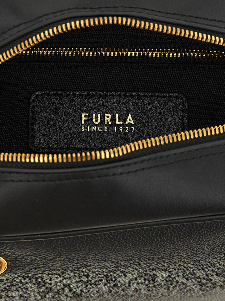Furla Furla Poppy M Borse a Mano - Nero | 756467bd5e66561ef8e69ad07fd1e586de593dd2