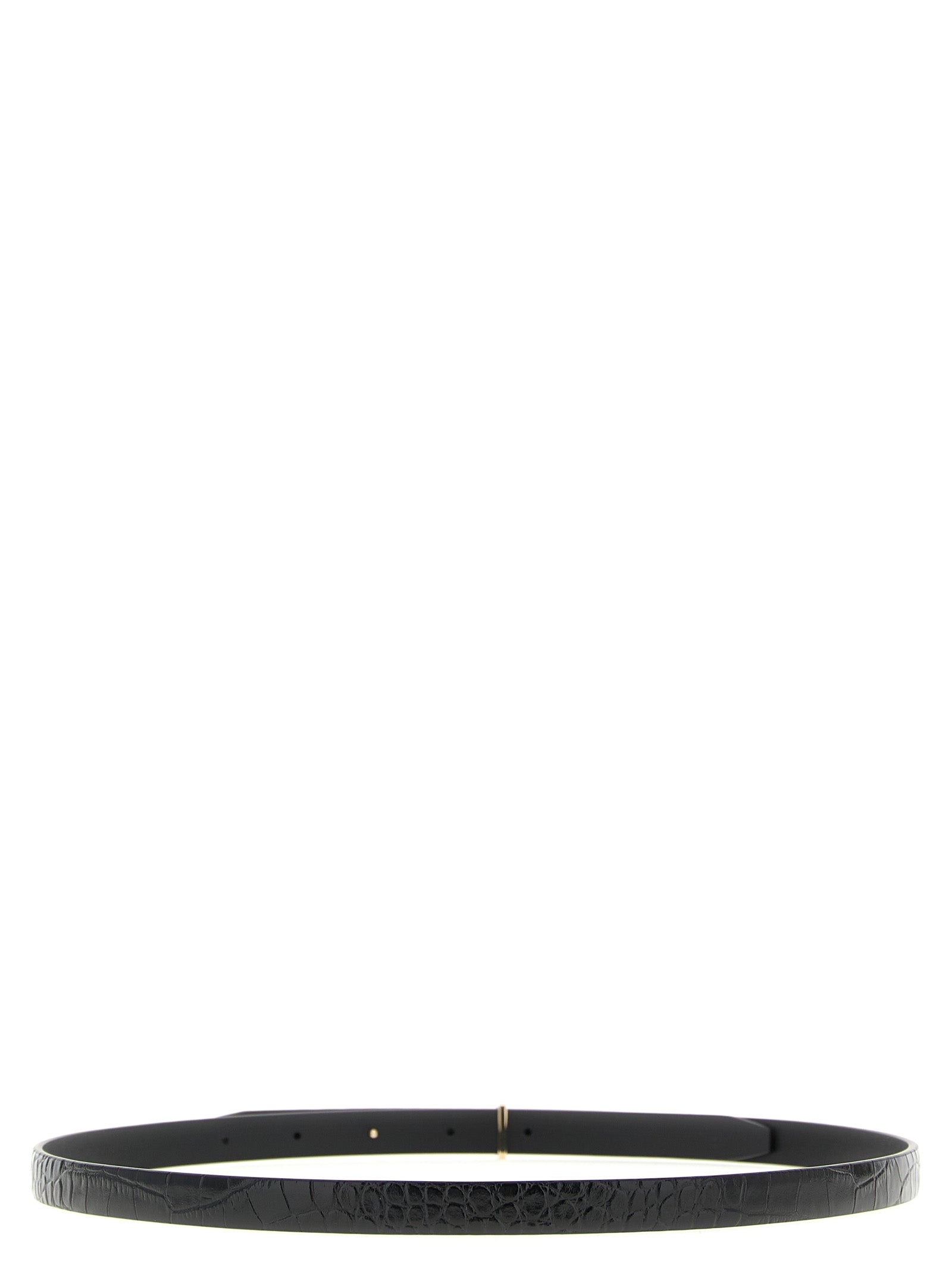 Tom Ford Crocodile Belt Cinture - Nero | 14aa057865266cf870be47e379638590df2178da