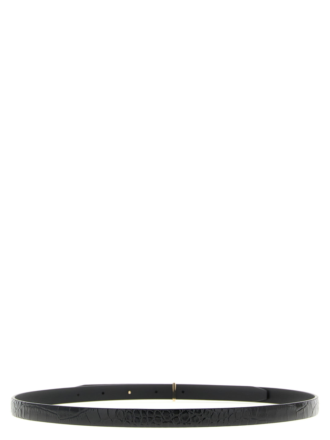 Tom Ford Crocodile Belt Cinture - Nero | 14aa057865266cf870be47e379638590df2178da