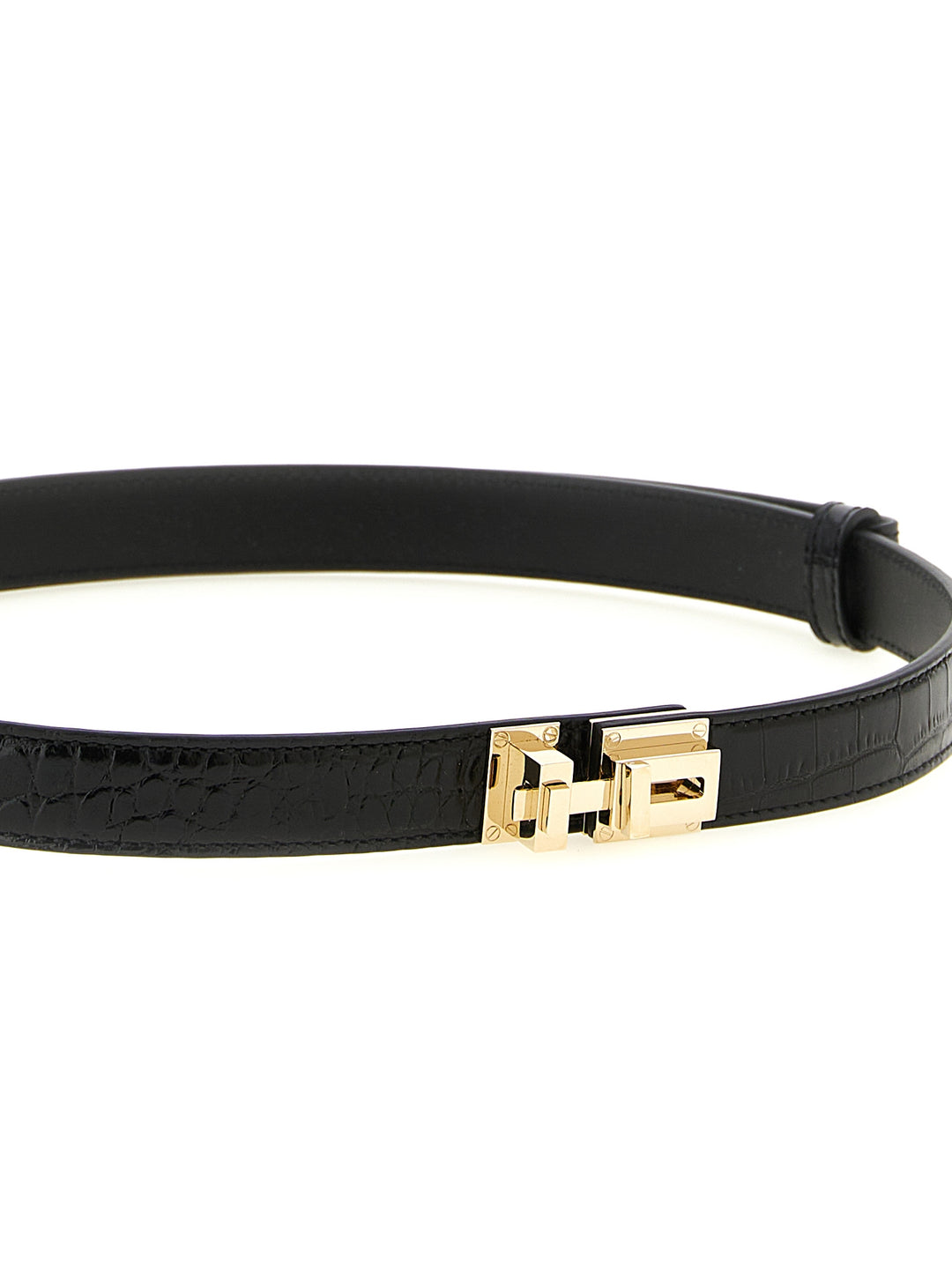 Tom Ford Belt Closure T Cinture - Nero | fcbce0522ef048990fe9013d892bc016151b1ee1