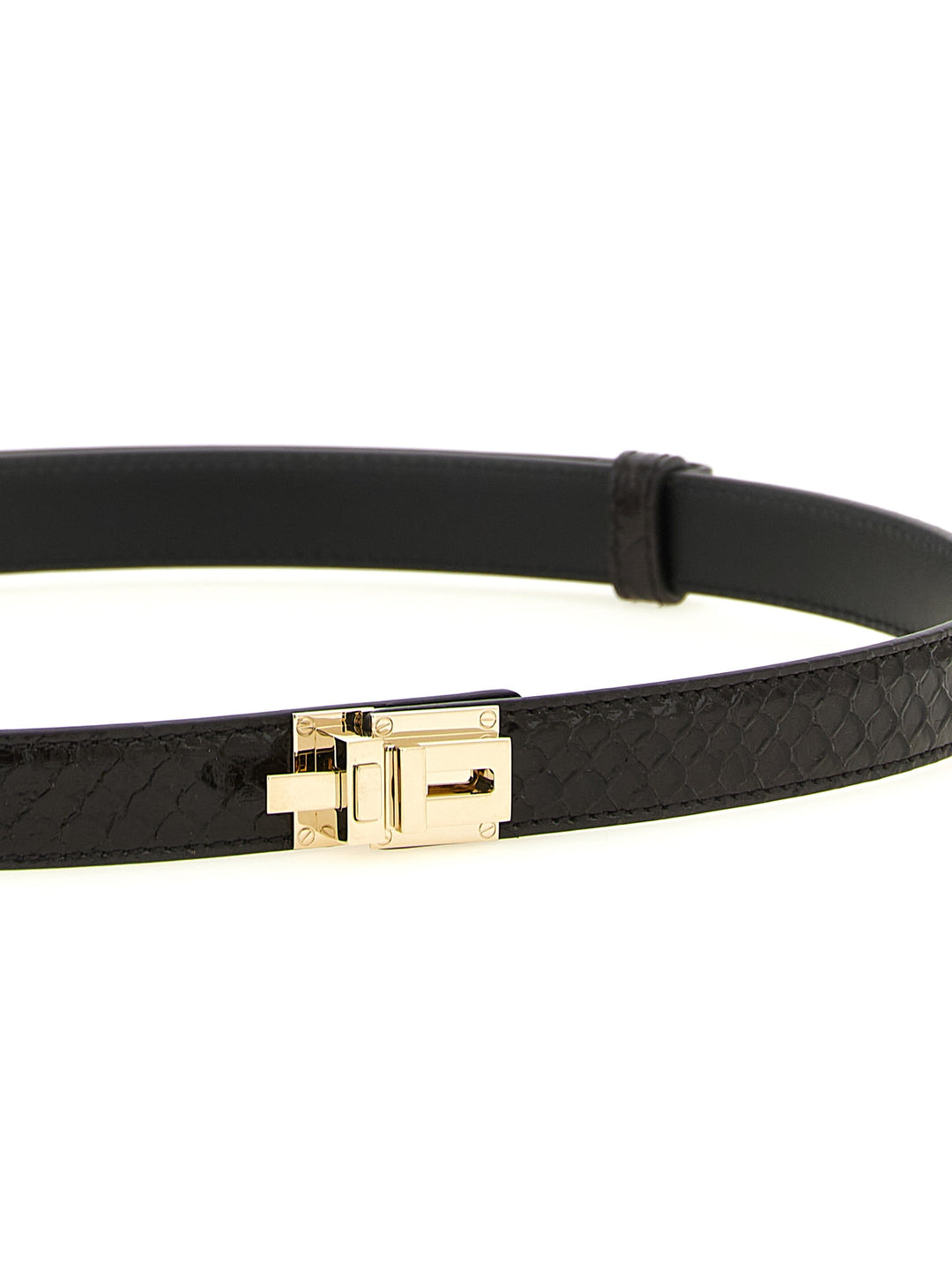 Tom Ford T Latch Cinture - Marrone | f32b1ba2d724a11a2d6bea479e1ddbfa07216f73