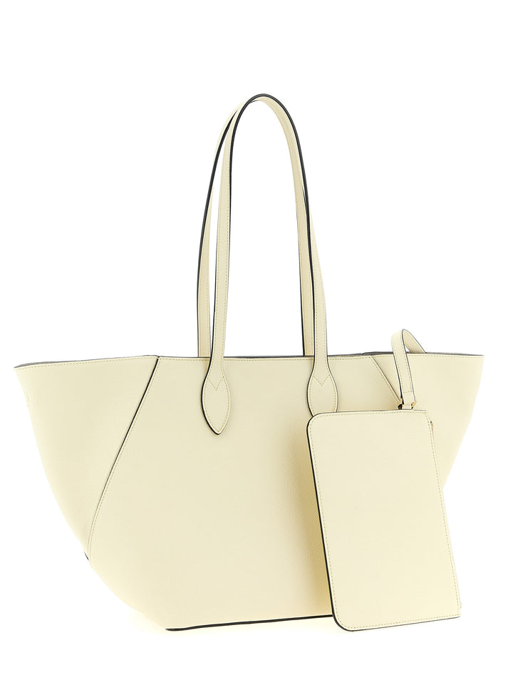 Valextra Vivi Tote - Bianco | 47df6f6b0002f6f5e6eb5a0c8c00451aa44a120f