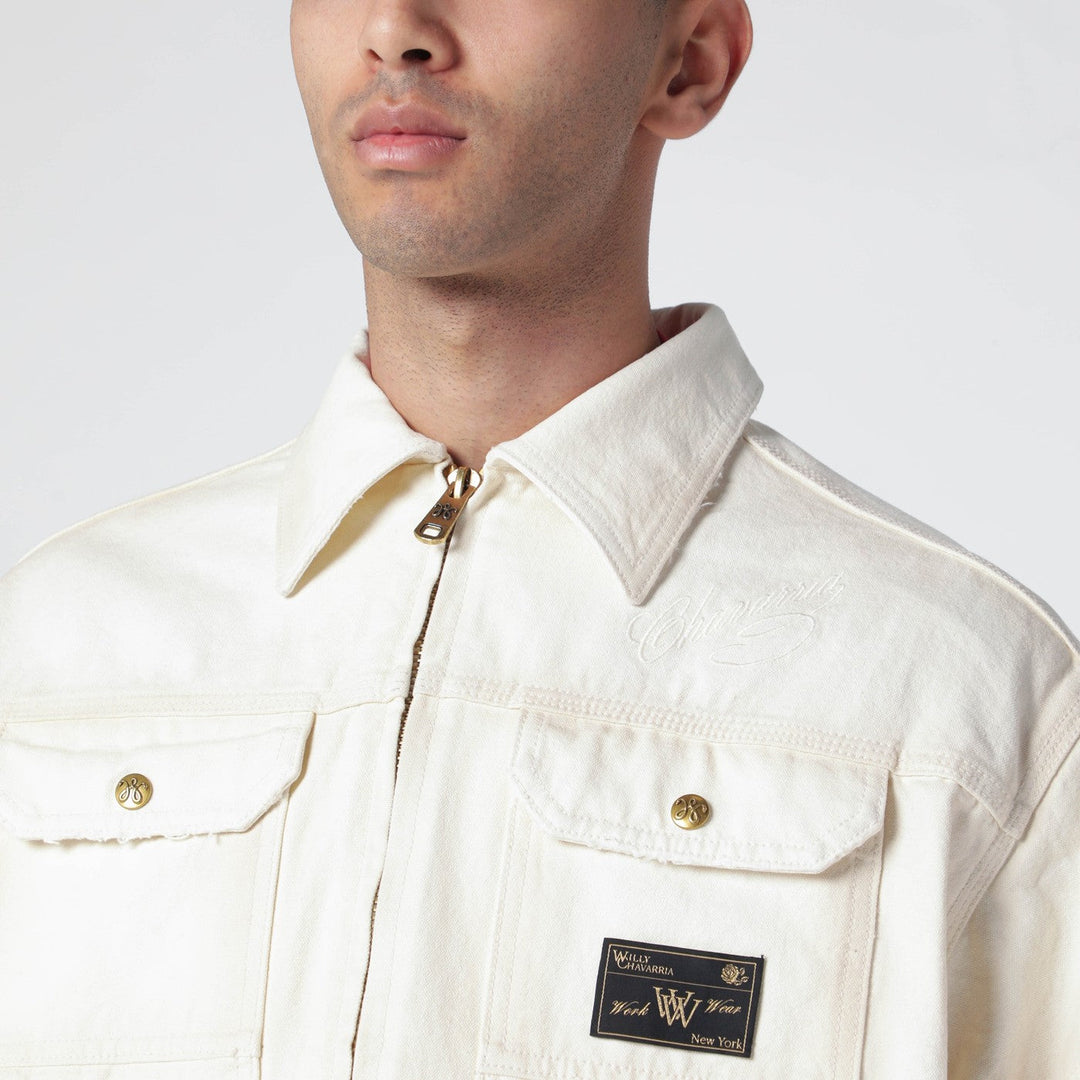 Willy Chavarria Coats & Jackets - Bianco | 48606e0d4e4c98d5c2b9ea1fd301855052ed19bf