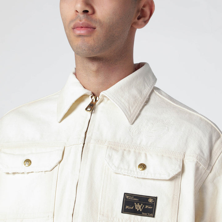 Willy Chavarria Coats & Jackets - Bianco | 48606e0d4e4c98d5c2b9ea1fd301855052ed19bf