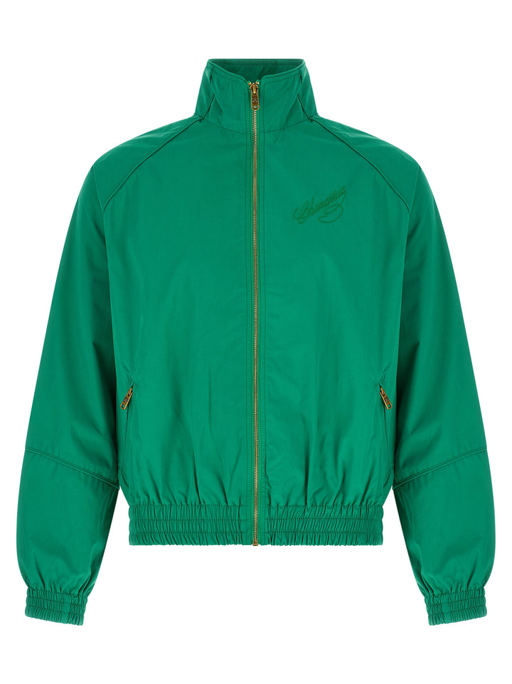 Willy Chavarria Ruff Rider Track Puffer Jackets - Verde | 98b5cd08382362428d8bec4b73d998caf7801332