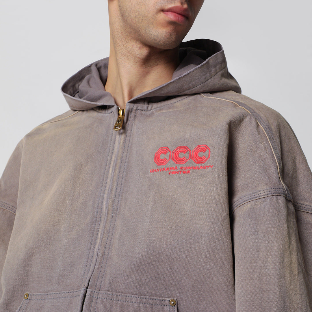 Willy Chavarria Coats & Jackets - Grey | 2501e8617f15b31d93202ca1f7d17ba635463e17