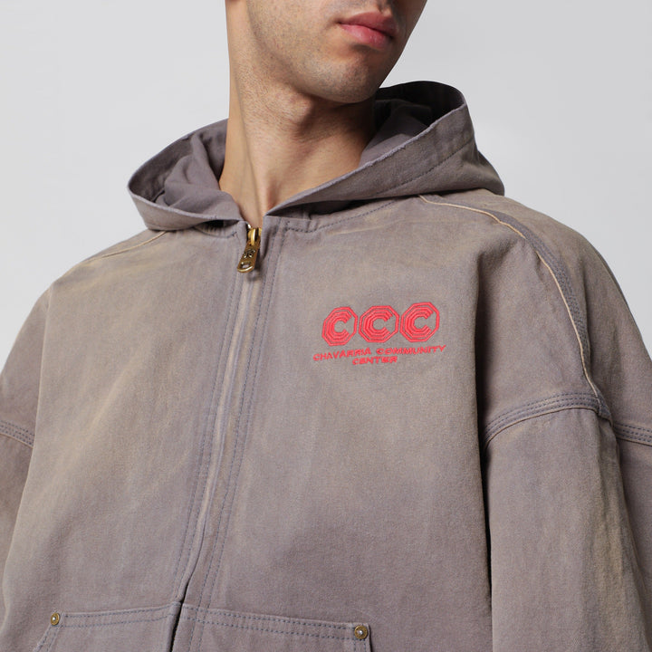 Willy Chavarria Coats & Jackets - Grey | 2501e8617f15b31d93202ca1f7d17ba635463e17