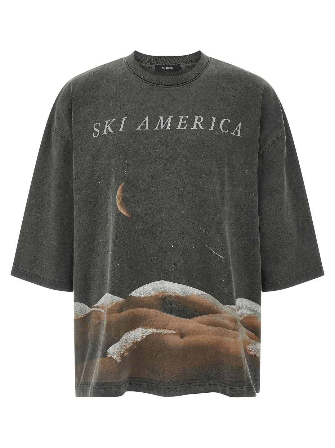 Willy Chavarria Ski America T shirt - Grigio | 2f5d541f81fe123f27ca936ed1b797aef4ec5e6b