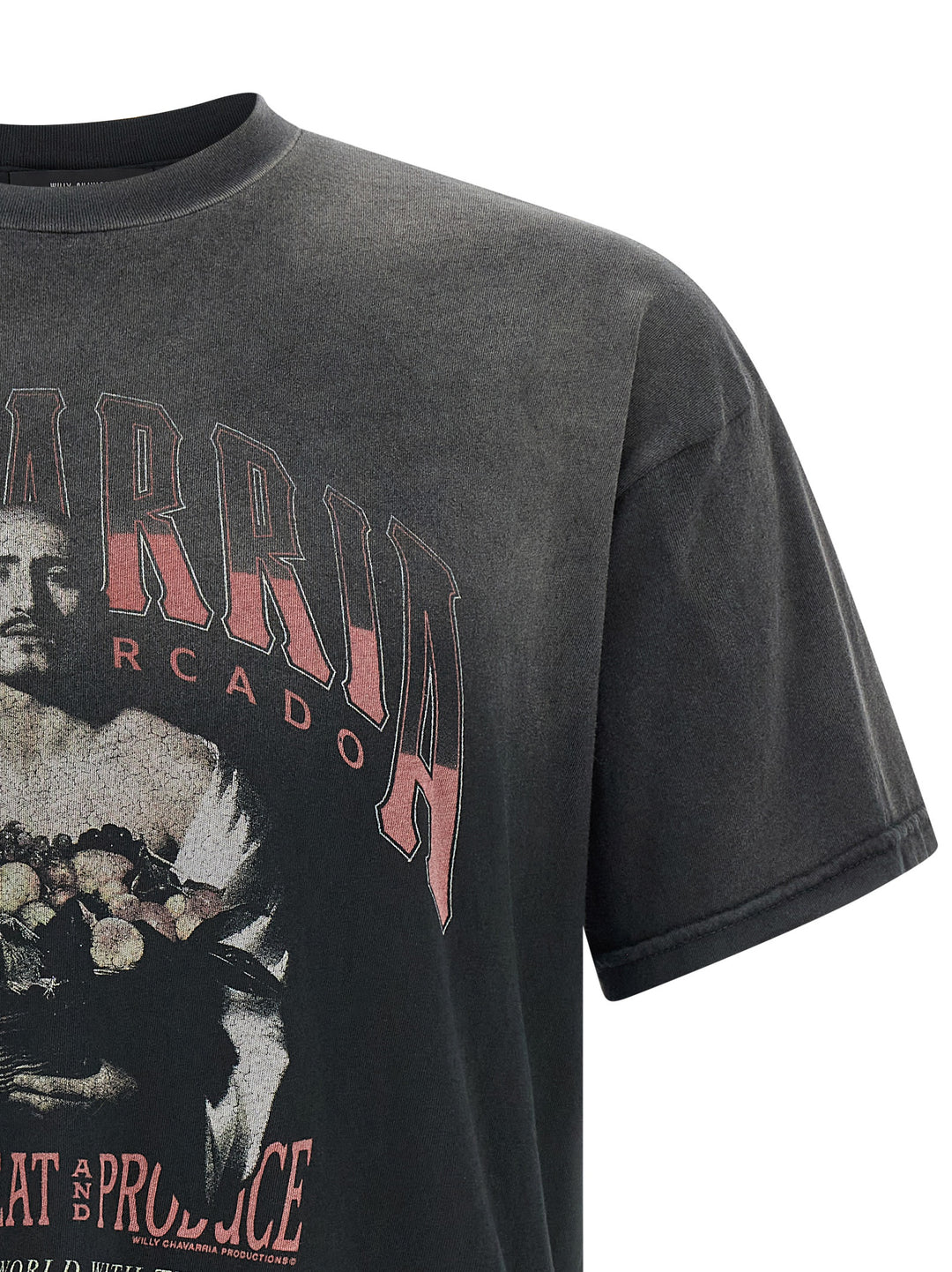Willy Chavarria San Chachi Produce T shirt - Nero | d81319baf7b8d475c96b28b7dd741898082624d0