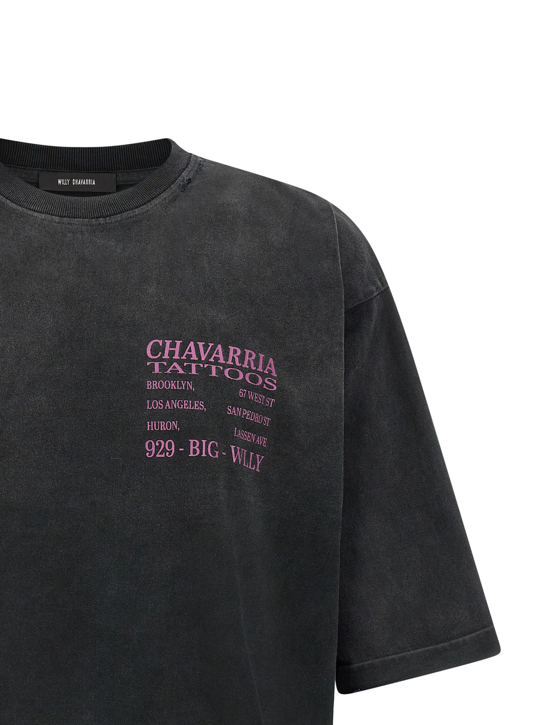 Willy Chavarria Willy Tattoo - Buffalo Tee T shirt - Nero | 81265f05fc8b513b1cfcbeab7d305cd1ef1a391e