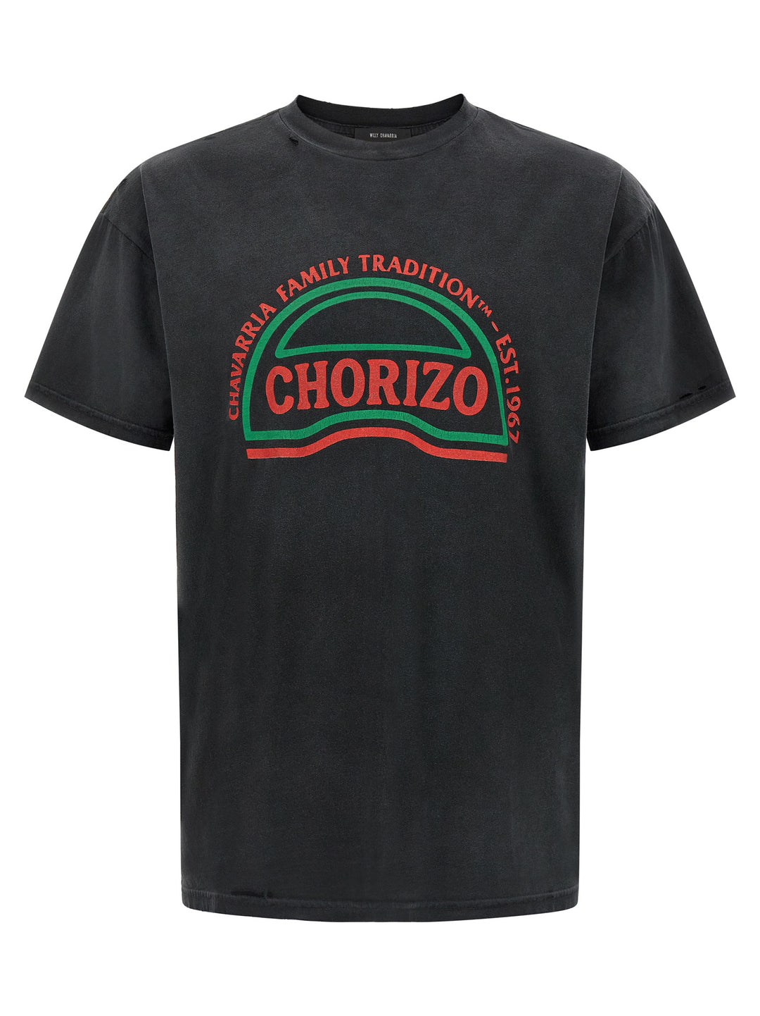 Willy Chavarria Chorizo - Easy Tee T shirt - Nero | 8ab527588ca07af303d5d3d4af104adb3e1be110