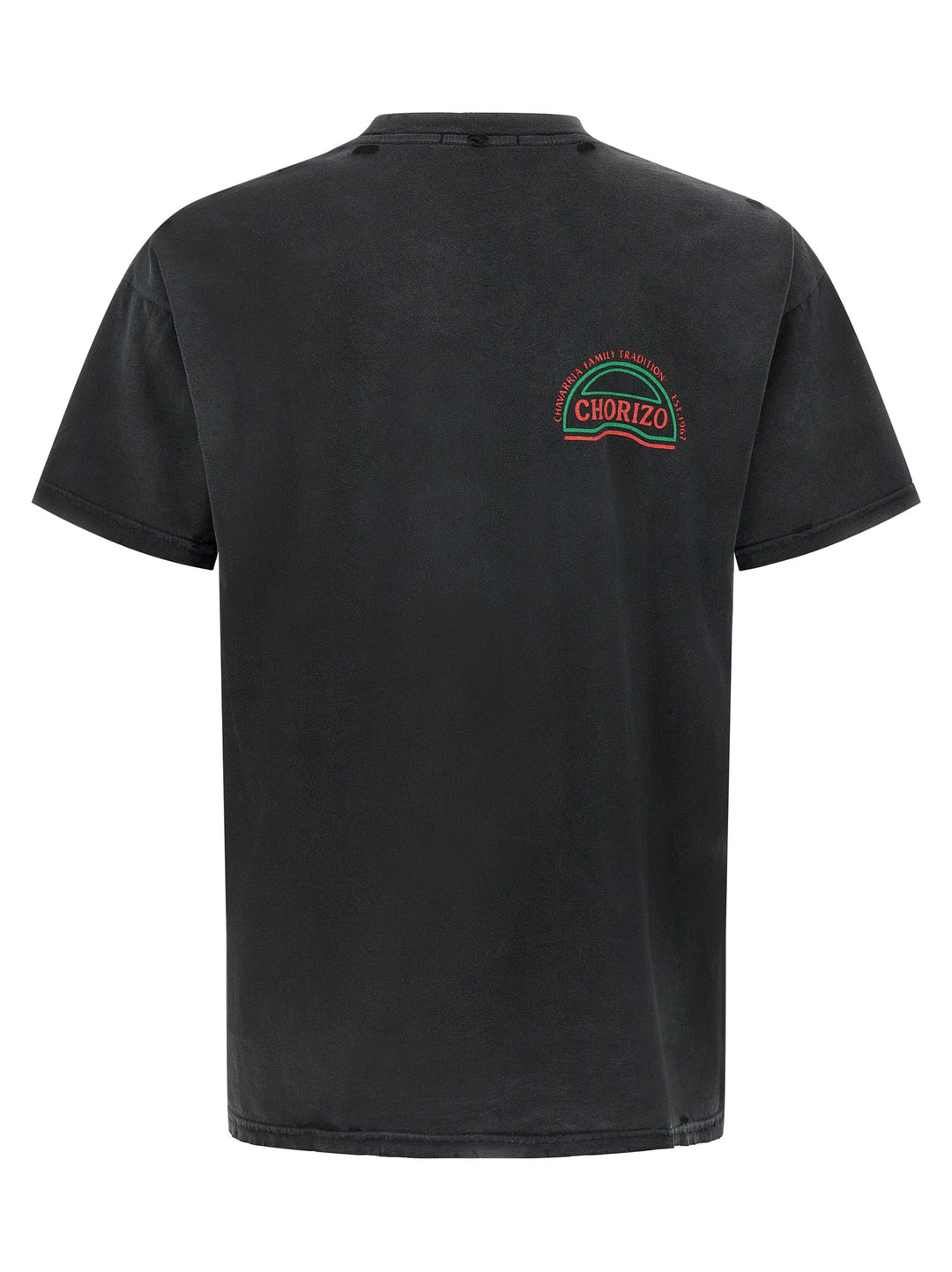 Willy Chavarria Chorizo - Easy Tee T shirt - Nero | e25ddb2df17f143e8e6bebd3082d424bc68ef97b