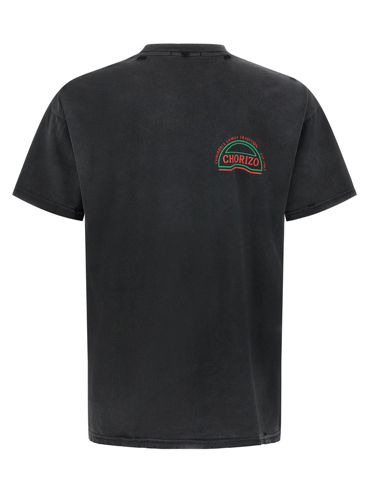 Willy Chavarria Chorizo - Easy Tee T shirt - Nero | e25ddb2df17f143e8e6bebd3082d424bc68ef97b