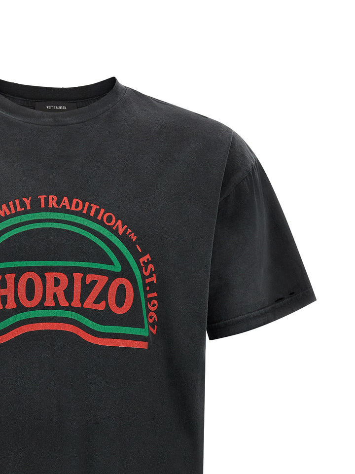 Willy Chavarria Chorizo - Easy Tee T shirt - Nero | d5f61e452181b2d09b8899c1e6833e1973080d13