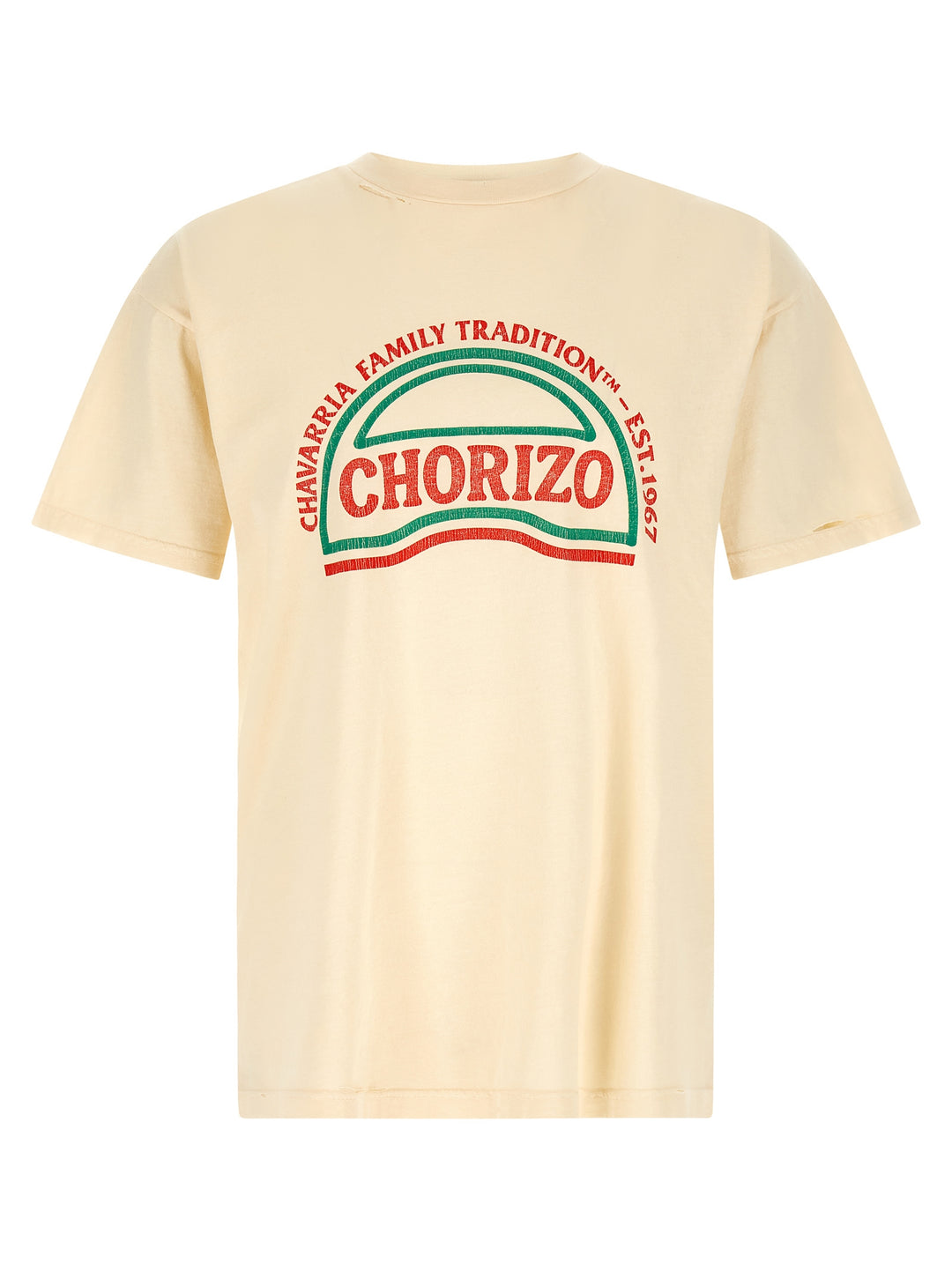 Willy Chavarria Chorizo - Easy Tee T shirt - Beige | 8b157efa4918461f6794da7be26151447466804c