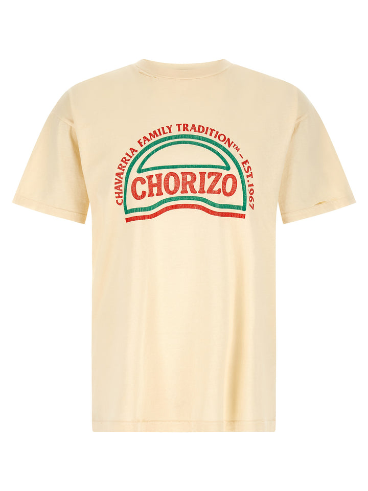 Willy Chavarria Chorizo - Easy Tee T shirt - Beige | 8b157efa4918461f6794da7be26151447466804c