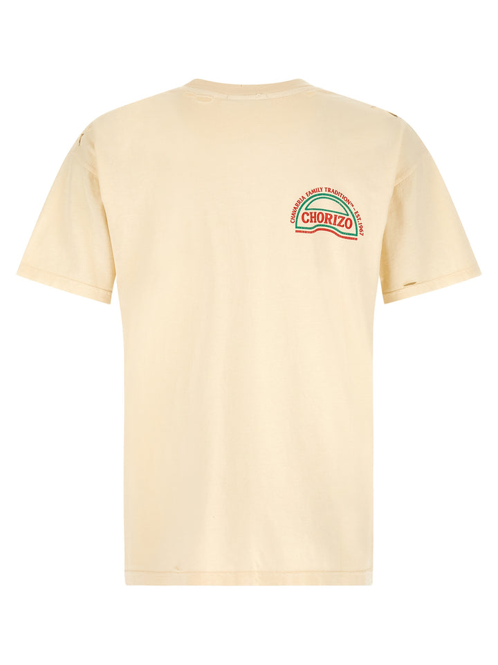 Willy Chavarria Chorizo - Easy Tee T shirt - Beige | e06e6542b90876195d41530729e6a1cf7cf7caee
