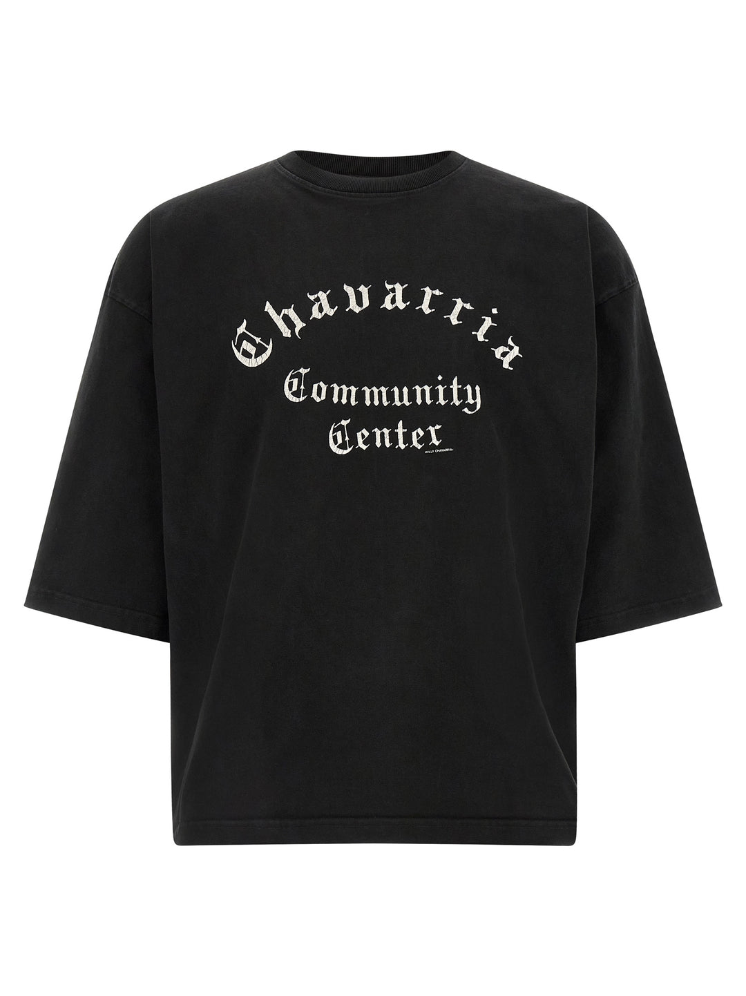 Willy Chavarria Chavarria Community Center - Buffalo T shirt - Nero | b67a20d055f6fb8f3765acd44417137fb20f427c