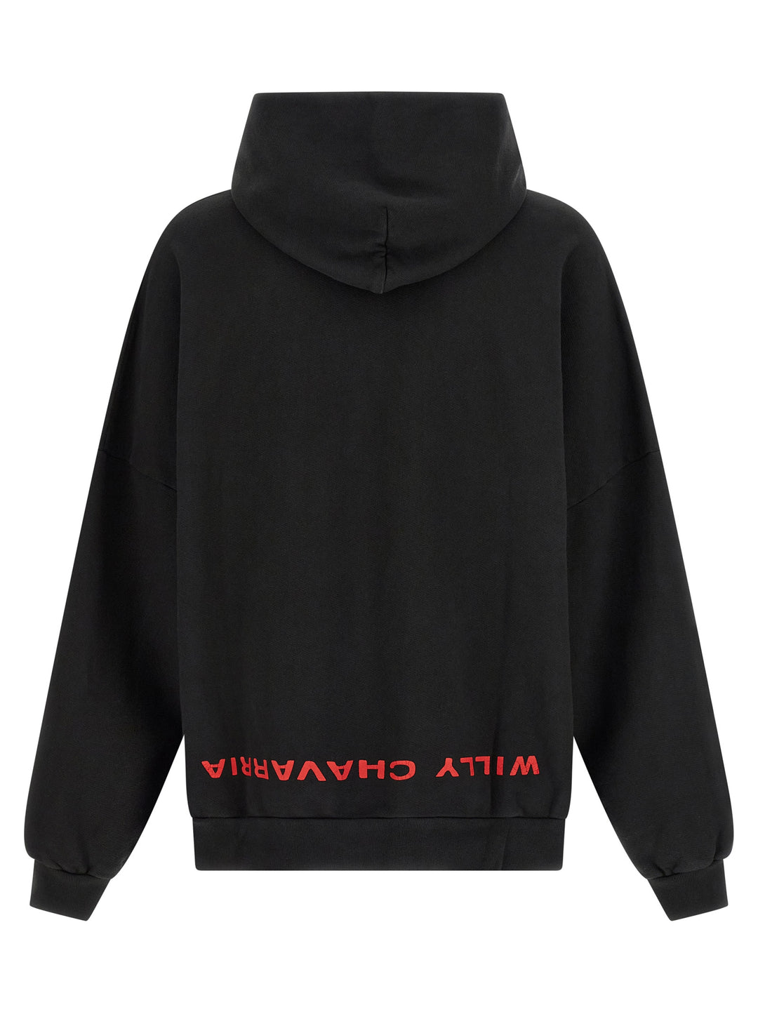 Willy Chavarria Welcome To America-Hooligan Felpe - Nero | e1aeb9777bb1b19a81a5de51756bdb8329c313c9