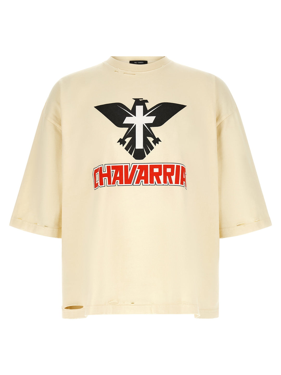 Willy Chavarria Aguila Buffalo T shirt - Beige | 0c203a71e18fbbeba497f14abced190e9c1da7c0