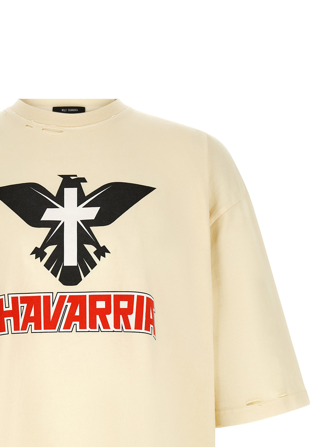 Willy Chavarria Aguila Buffalo T shirt - Beige | e70ffa760d589d768c6828ab3bf55e782798ce76