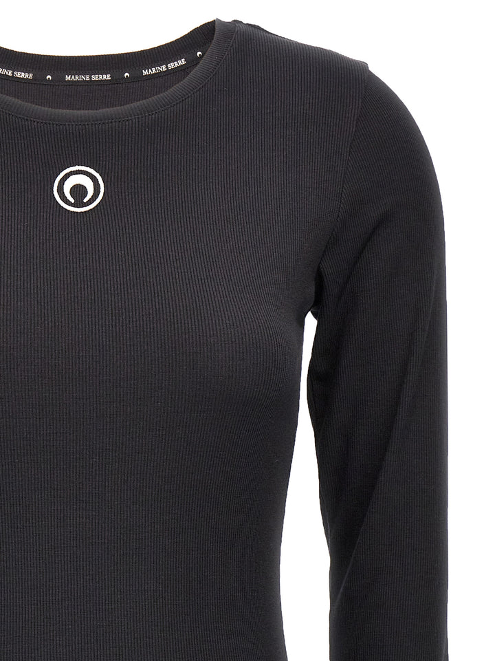 Marine Serre Moon Logo Abiti - Nero | 1c6c82a9300b0613d107b6a4f01417f48d5d2019