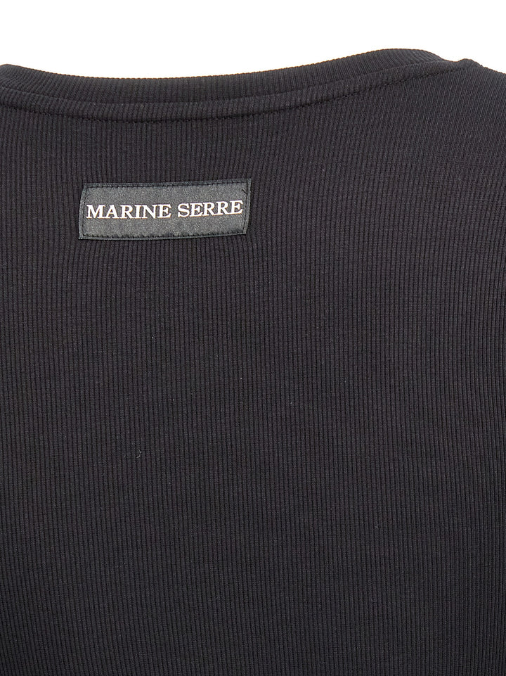 Marine Serre Moon Logo Abiti - Nero | ce7331dd4c69fcc69e43ddd6c9073b783e8f671a