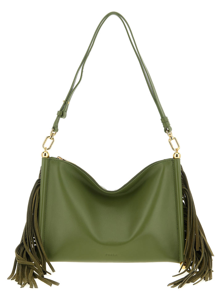 Furla Furla Sfera Soft Borse a Spalla e Tracolla - Verde | ac3c7e18ec435be85b9b22686552f45ff22817ad