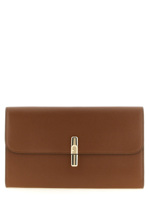 Furla Iride Clutch Marrone
