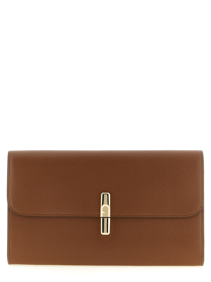 Furla Furla Iride Clutch - Marrone | a8abb4643ff13f5ee9a356f6ff44ae170e61f1f9